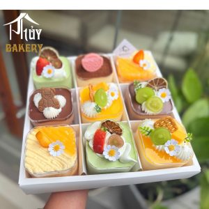 Alternative view of Set bánh cốc mix vị